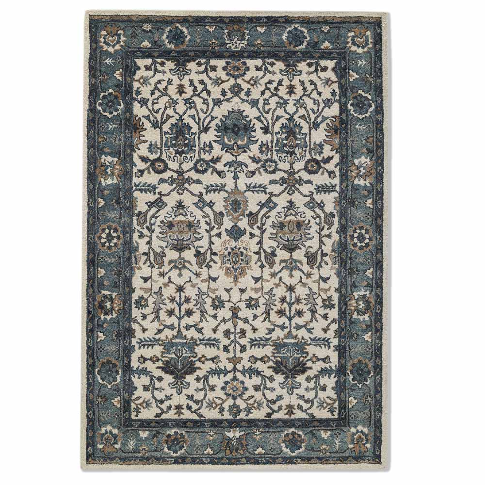 Mahira Beige Hand Tufted Woolen Rug