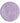 Light Purple Handcrafted Round Solid Microfiber Plush Anti Skid Shaggy Carpet