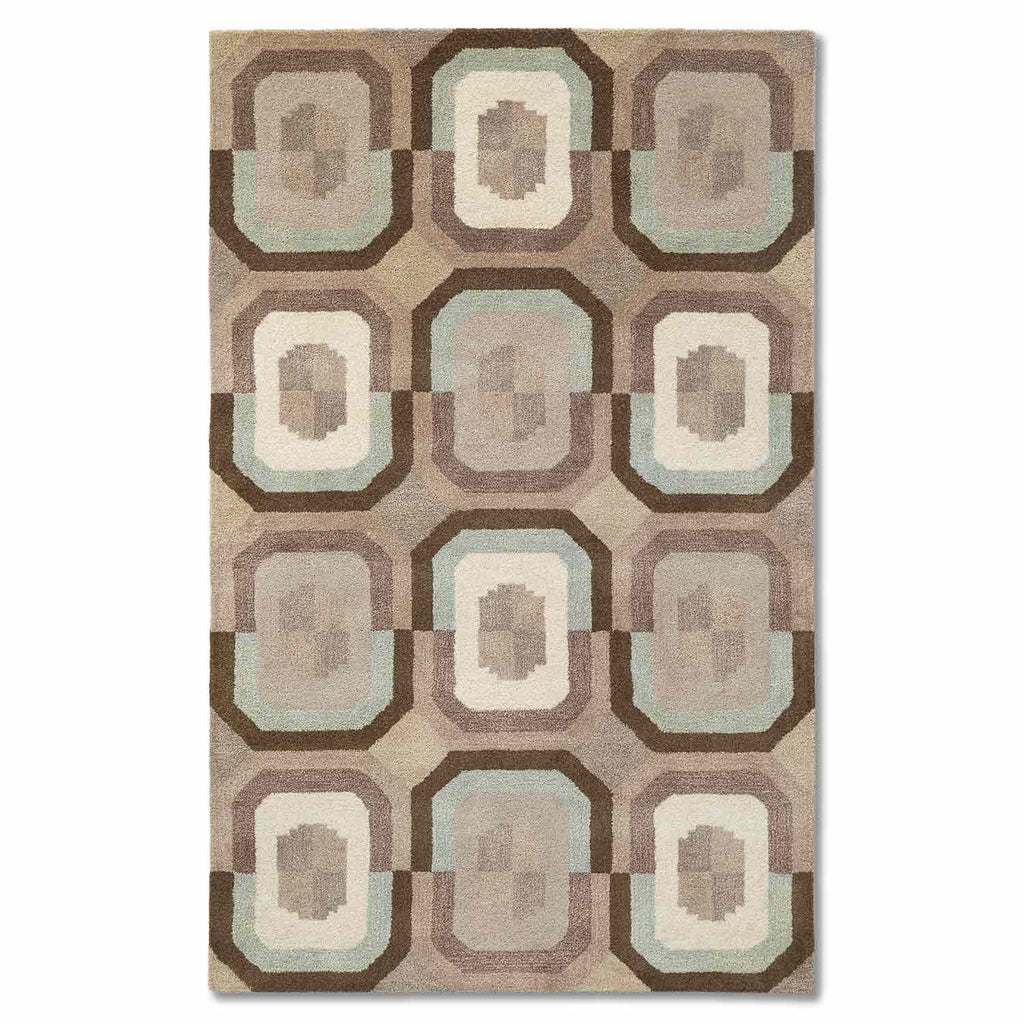 Azura Multicolor Hand Tufted Woolen Rug