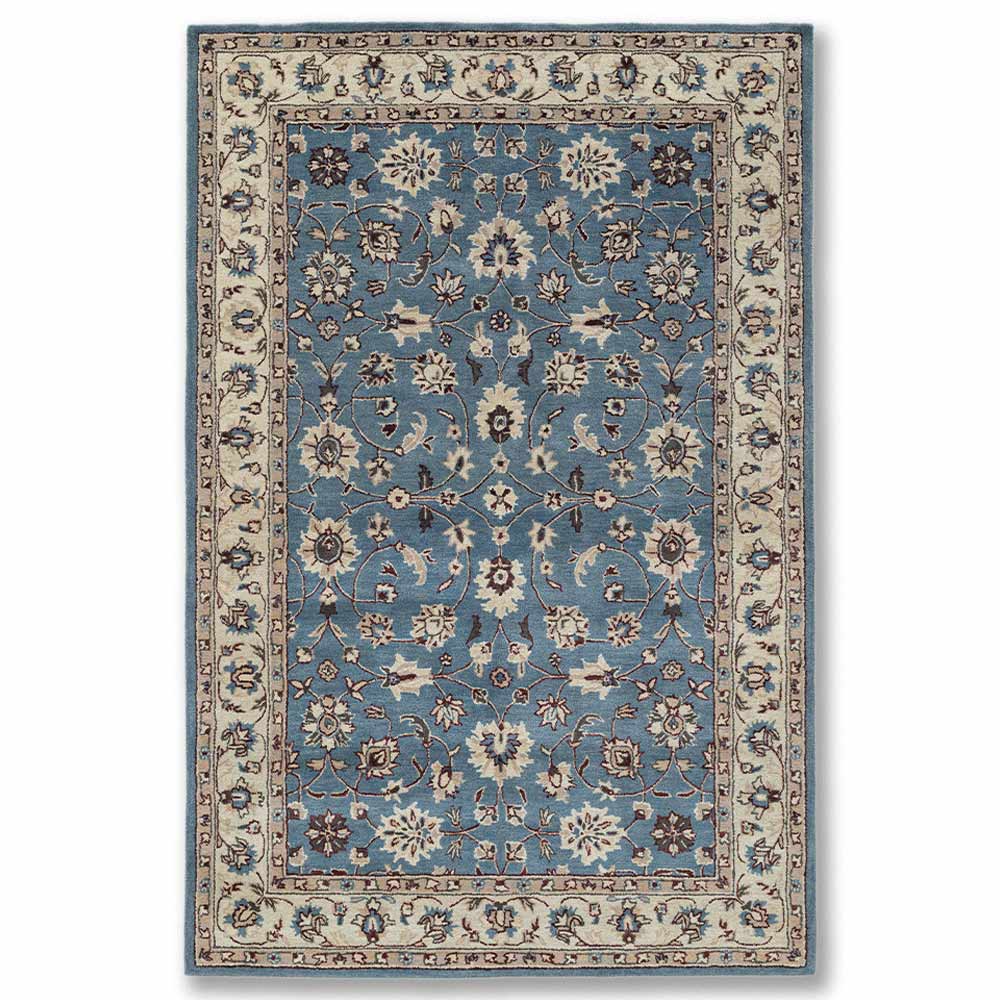 Rupali Blue Hand Tufted Woolen Rug