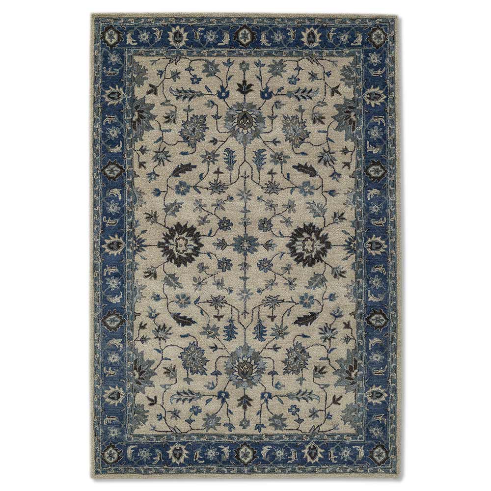 Behrouz Beige Hand Tufted Woolen Rug