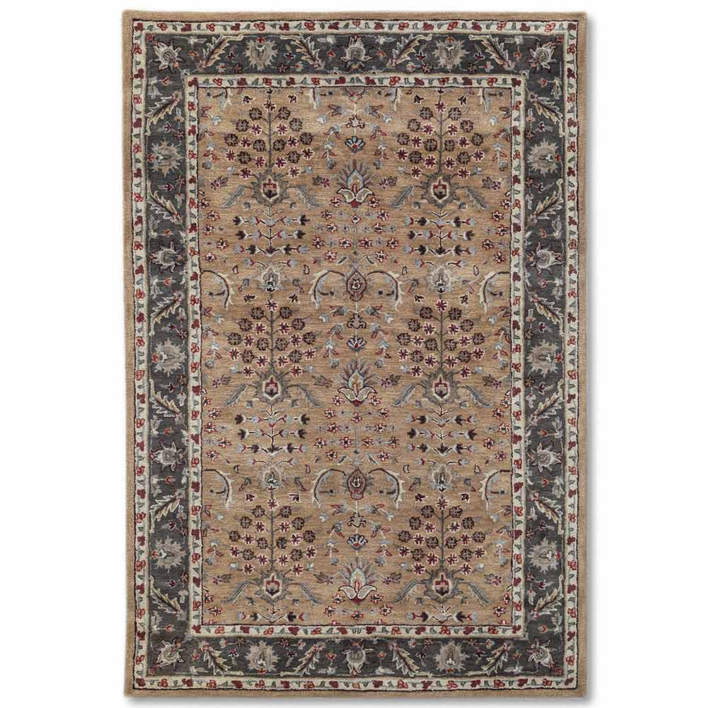 Mahal Beige Hand Tufted Woolen Rug