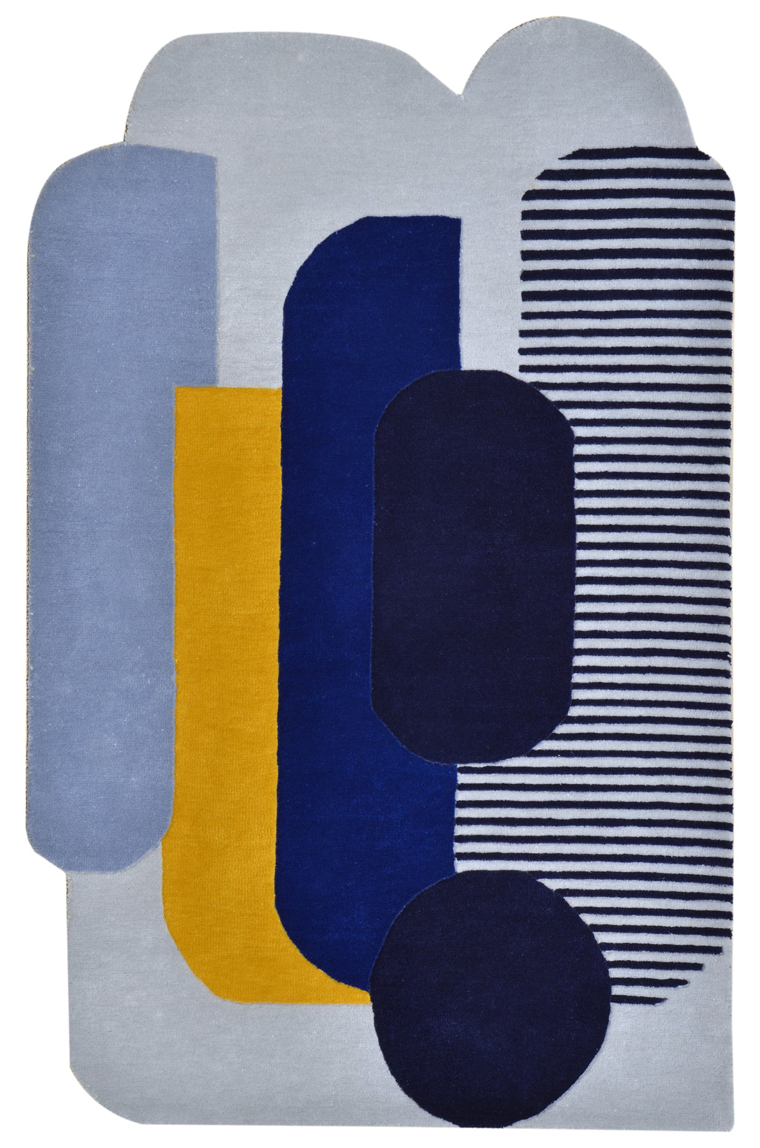 Neo Contemporary 02 Irregular Hand Tufted Rug