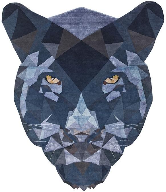 Panther Limited Edition Irregular Handmade Rug