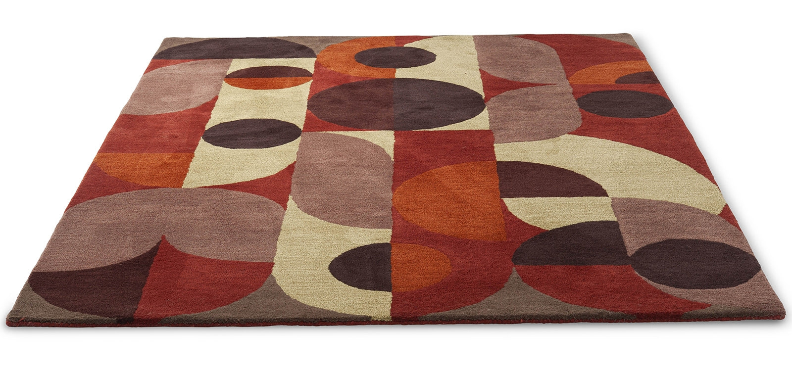 Multicolor Designer Hand Tufted Wool Designer Carpet