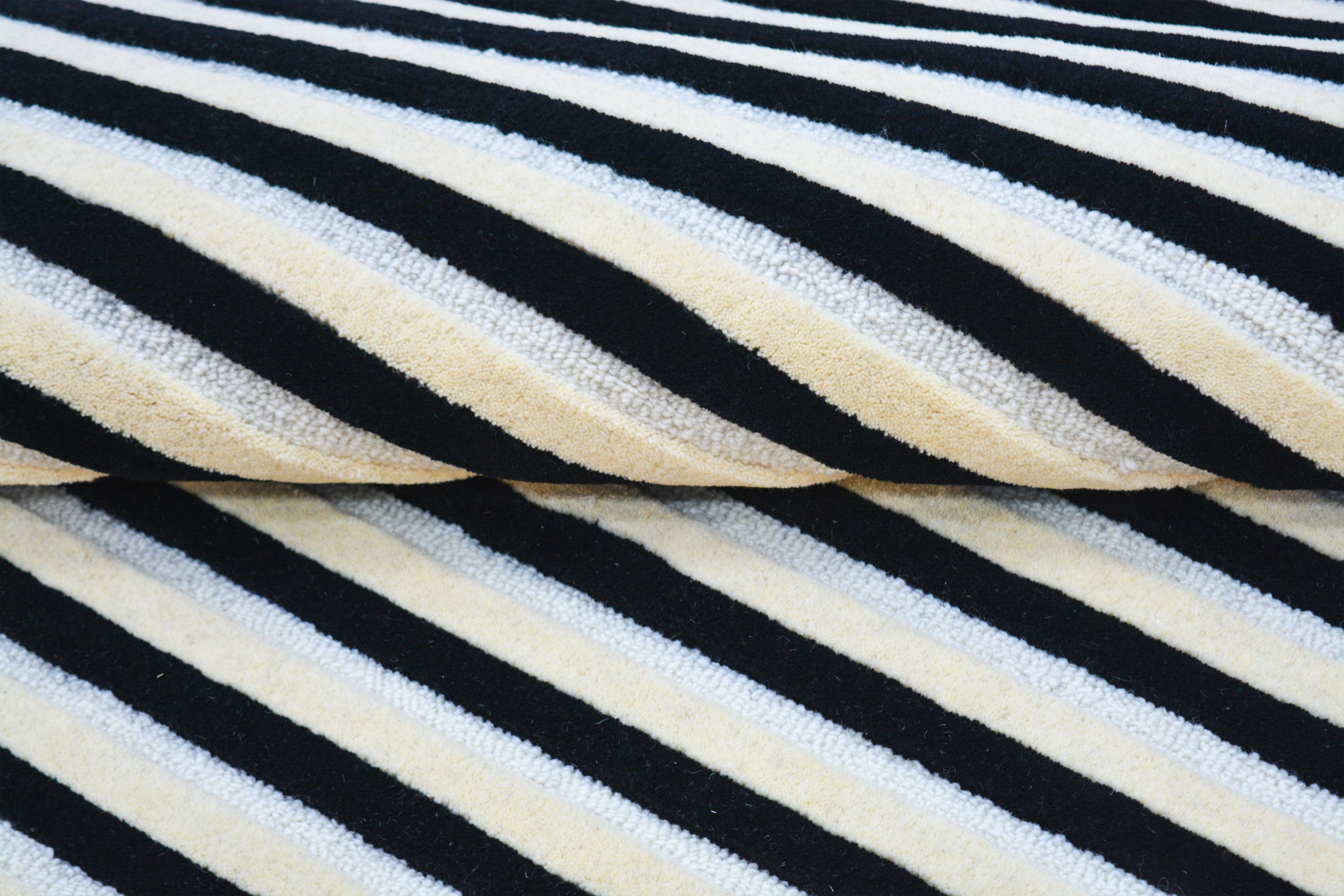 Multicolour Alpine New Zealand Wool Hand Tufted Rug