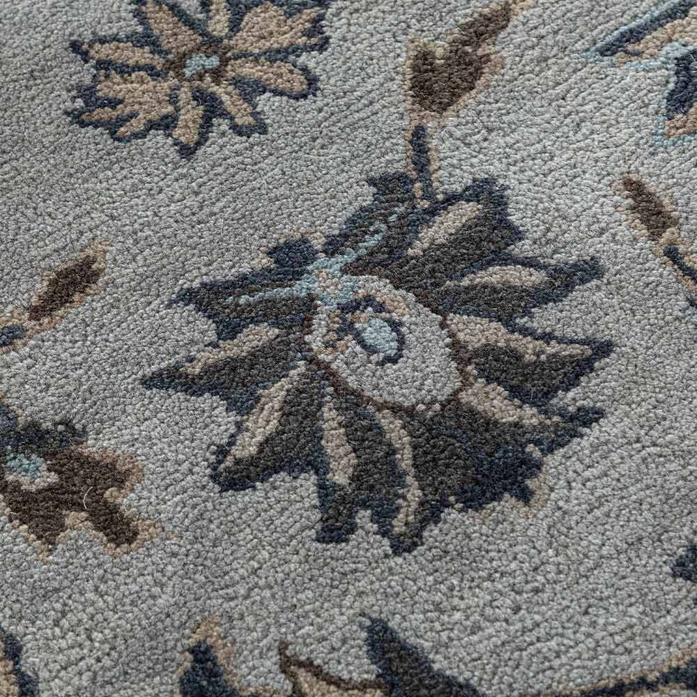 Mahal Blue Hand Tufted Woolen Rug