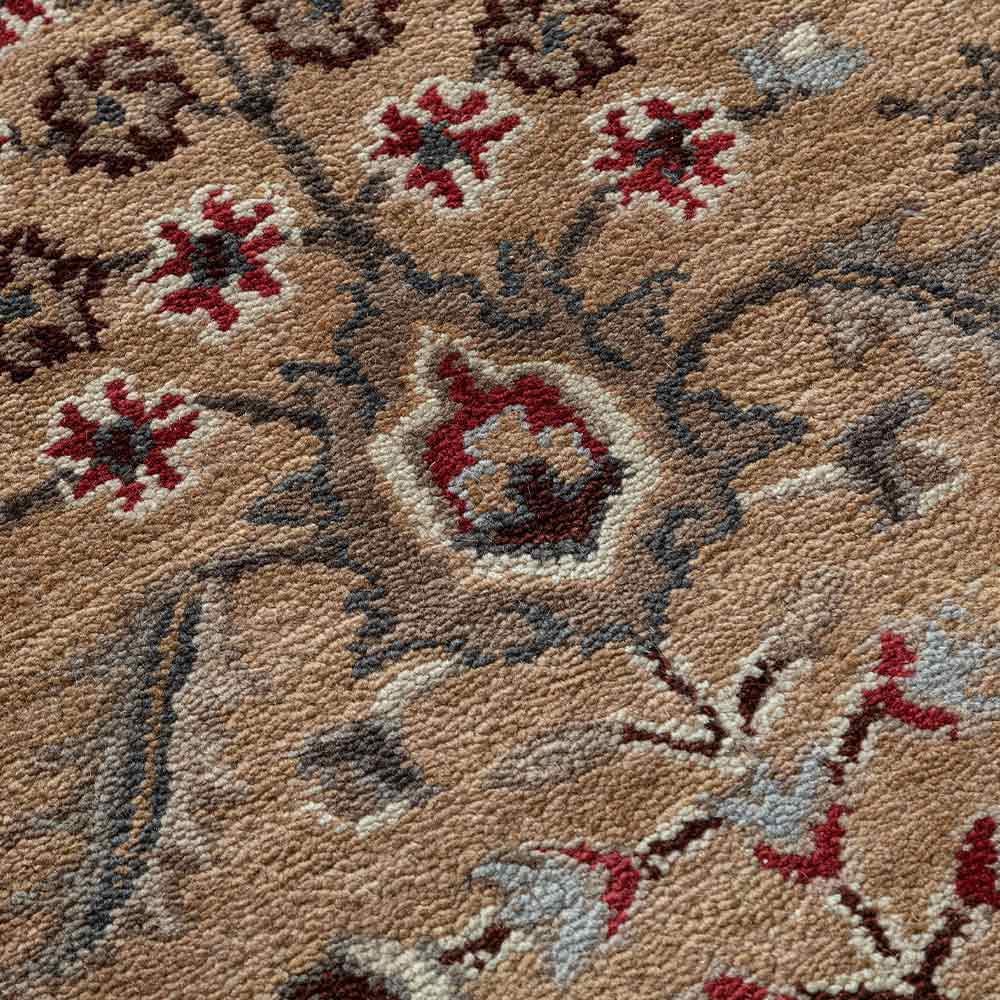 Mahal Beige Hand Tufted Woolen Rug