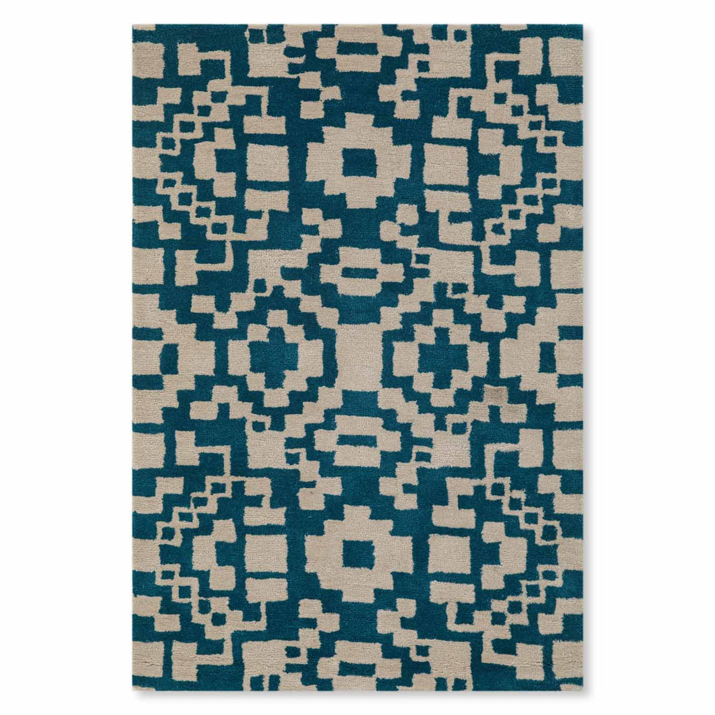 Bush Beige Hand Tufted Woolen Rug