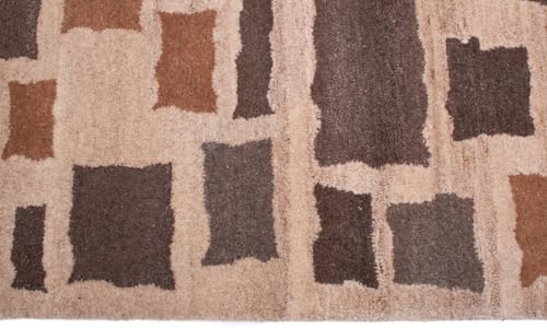 Multicolour Hand Tufted Wool Carpet