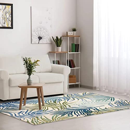 Floral Hand Tufted Wool Carpet For Living Room & Bed Room