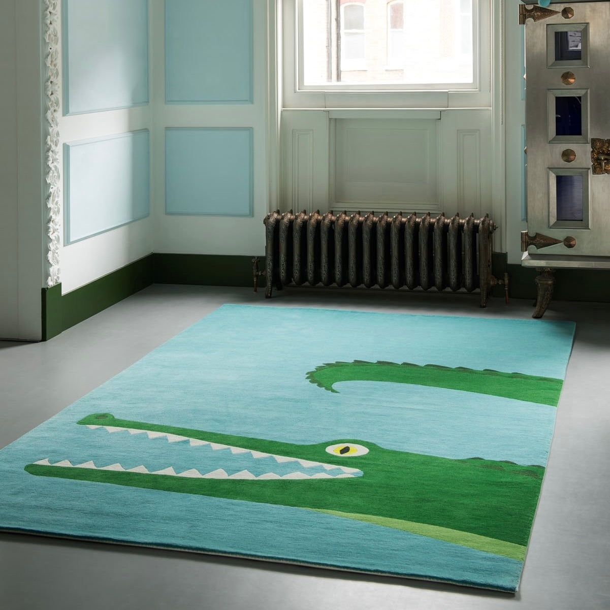 Crocks Hand Tufted Wool Designer Carpet