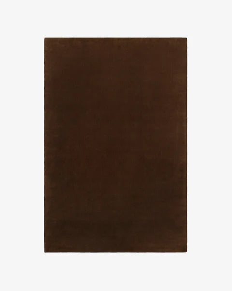 Brown Hand Tufted Woolen Rug