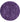 Purple Handcrafted Round Solid Microfiber Plush Anti Skid Shaggy Carpet