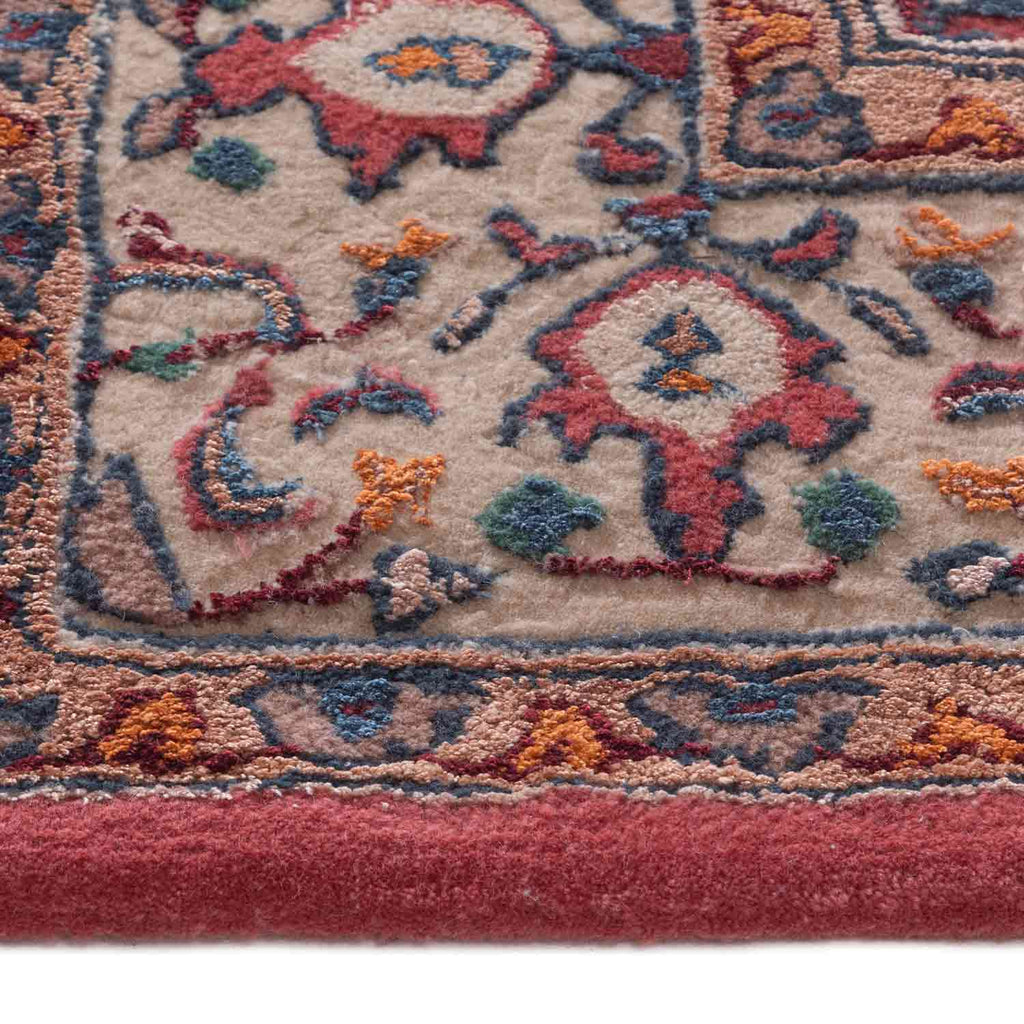 Zida Rust Hand Tufted Woolen Rug