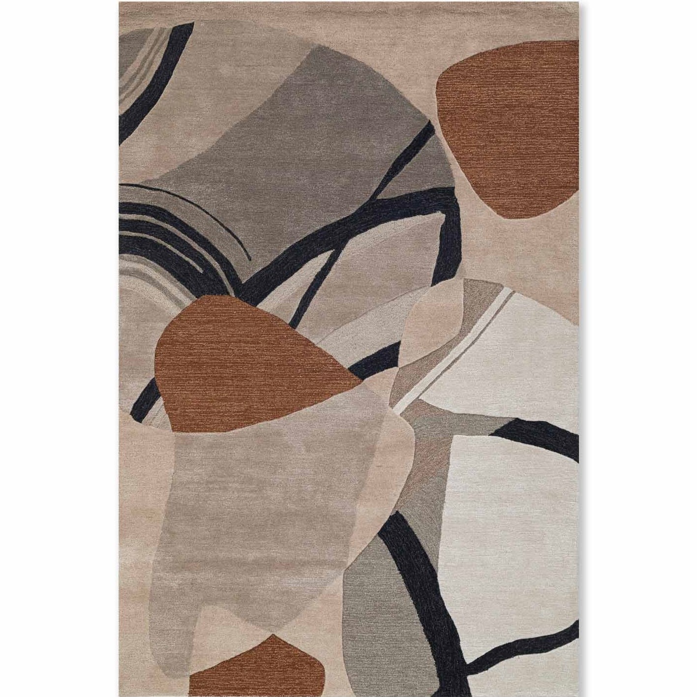 Symphony Hand Tufted Wool Designer Carpet