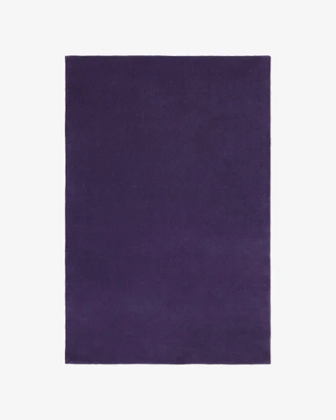 Purple Hand Tufted Woolen Rug