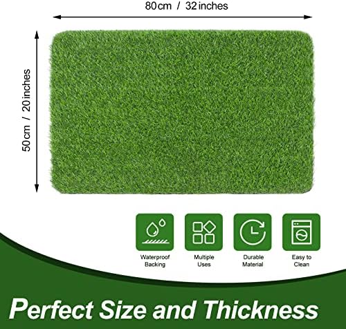 Artificial Grass - High Density Realistic Grass Carpet 40 mm Thick ( 2.5 ft Width)