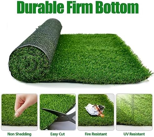 Artificial Grass - High Density Realistic Grass Carpet 40 mm Thick ( 3.3 ft Width)