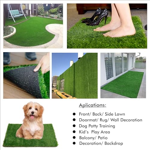 Artificial Grass - High Density Realistic Grass Carpet 35mm Thick ( 3.3 ft Width)