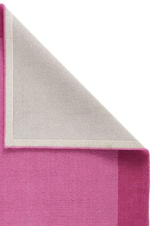 Pink Hand Tufted Wool Carpet