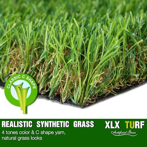 Artificial Grass - High Density Realistic Grass Carpet 35mm Thick ( 6.5 ft Width)