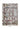 Cream & Pink Abstract Viscose Area Rug with Anti-Skid Backing