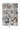 Beige & Blue Abstract Viscose Area Rug with Anti-Skid Backing