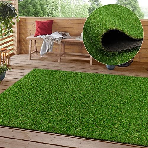 Artificial Grass - High Density Realistic Grass Carpet 50 mm Thick ( 4 ft Width)