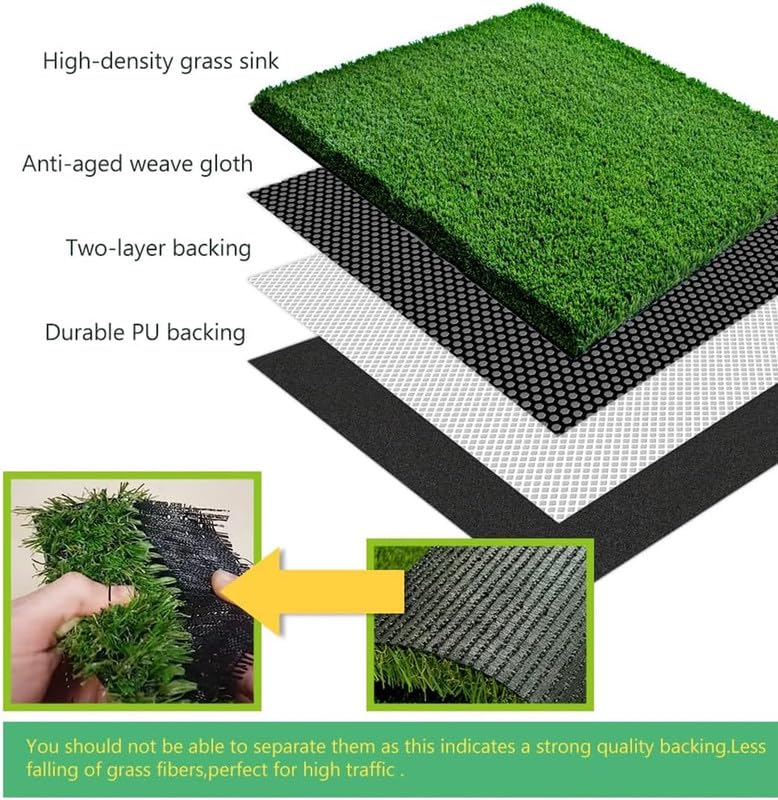 Artificial Grass - High Density Realistic Grass Carpet 25mm Thick ( 2.5 ft Width)