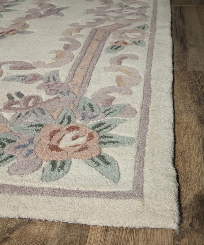 Multicolour Hand Tufted Wool Carpet