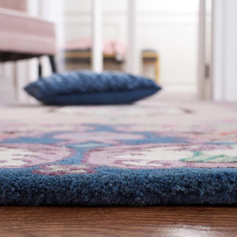 Multicolour Hand Tufted Wool Carpet