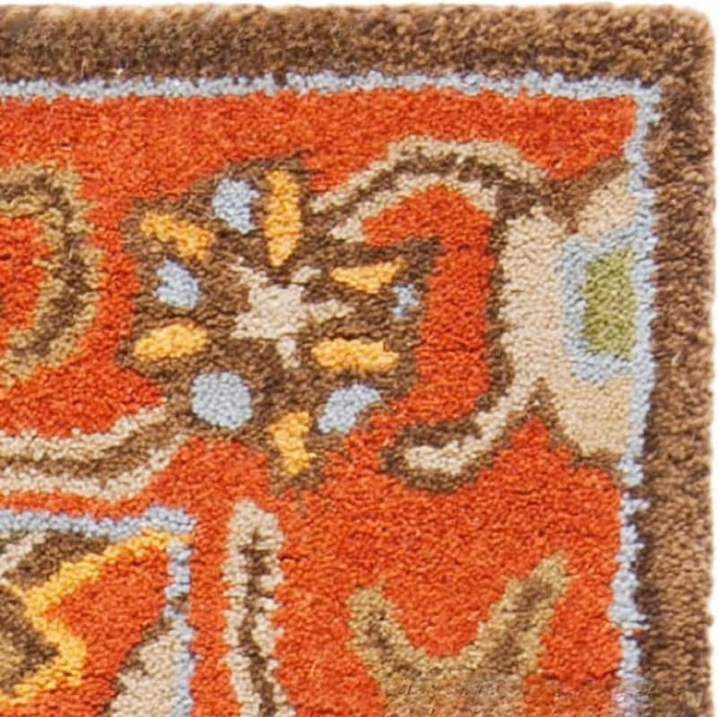 Multicolour Hand Tufted Wool Carpet