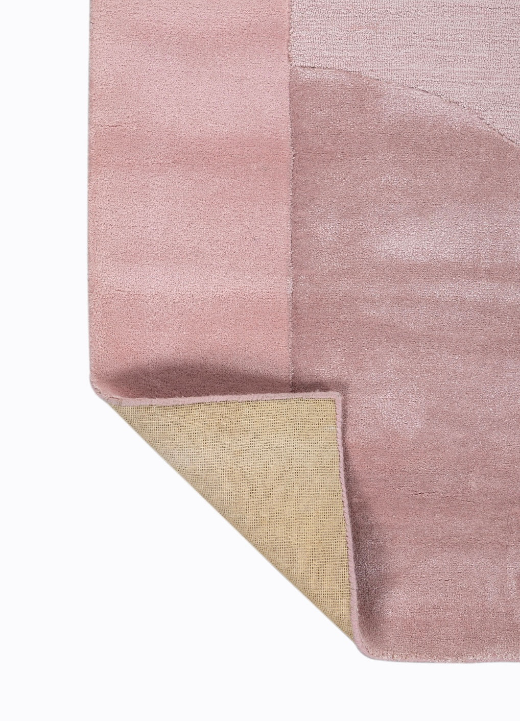 Blush Arches Pink Luxury Viscose Silk Rug