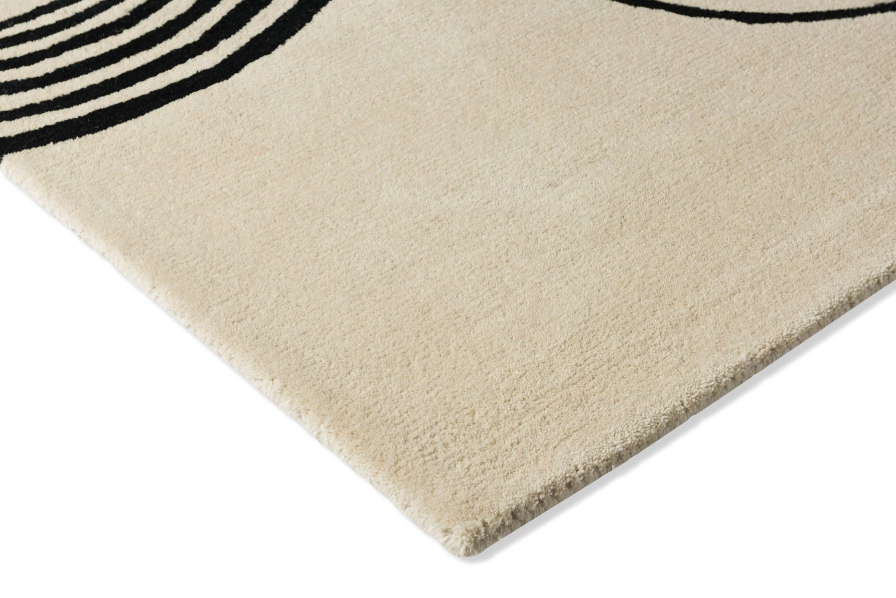 Decor Beige Hand Tufted Woolen Rug