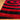 Red & Black Microfiber Handcrafted Super Soft Tornado Shaggy Carpet