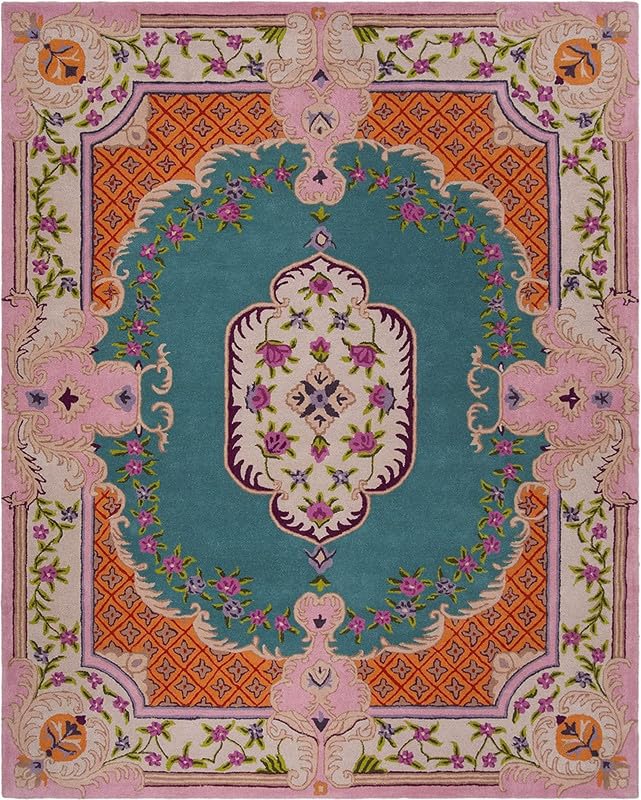 Multicolour Hand Tufted Wool Carpet