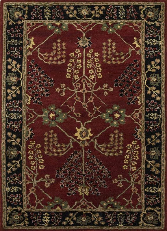 Multicolour Hand Tufted Wool Carpet