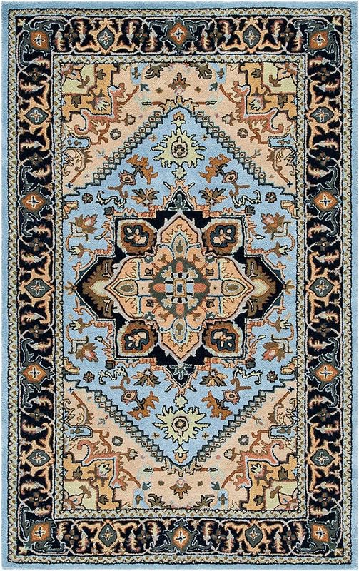 Multicolour Hand Tufted Wool Carpet