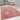 Pink Diamond Cut Microfiber Plush Shaggy Carpet
