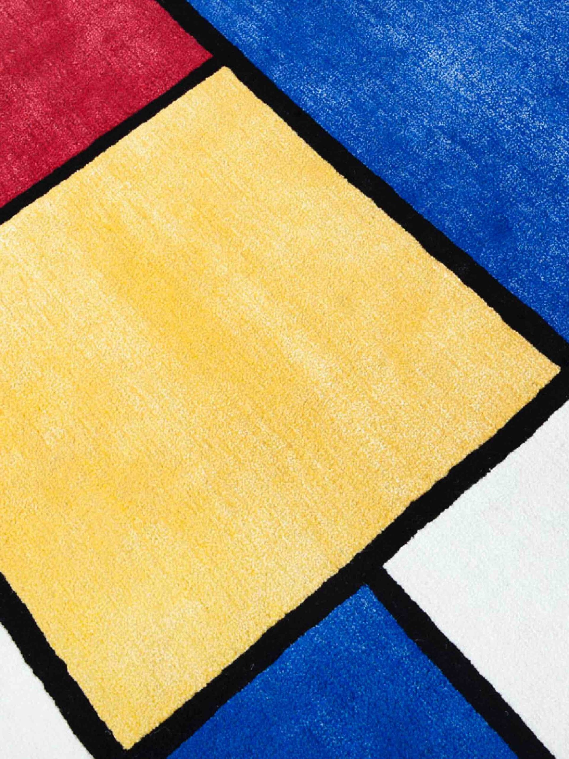 Mondrian Multicolour Hand Tufted Rug