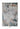 Silver & Blue Abstract Viscose Area Rug with Anti-Skid Backing