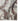 Cream & Pink Abstract Viscose Area Rug with Anti-Skid Backing