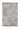 Beige & Blue Abstract Viscose Area Rug with Anti-Skid Backing