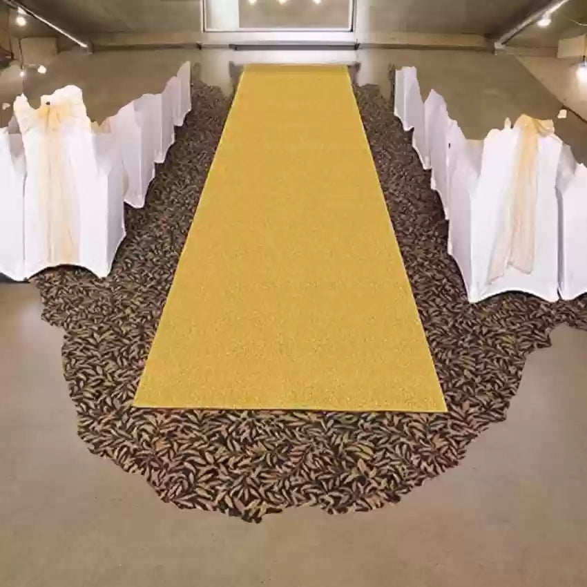 Width 2 Feet Beige Plain Solid Carpet for Stage, Exhibition 3MM