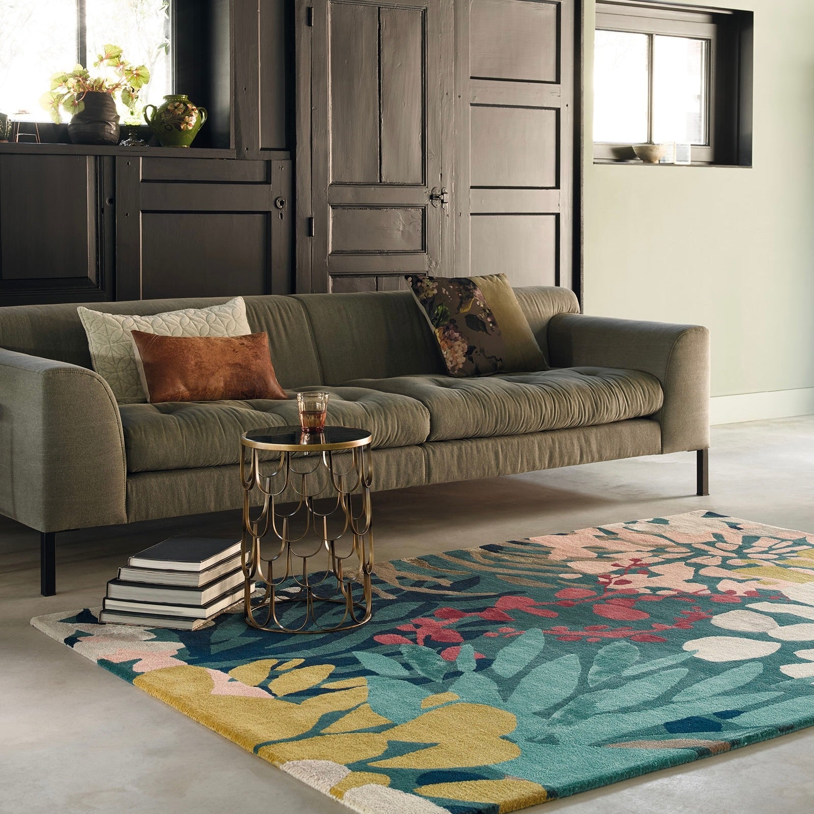 Marine Hand Tufted Wool Designer Carpet