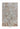 Beige & Silver Abstract Viscose Area Rug with Anti-Skid Backing