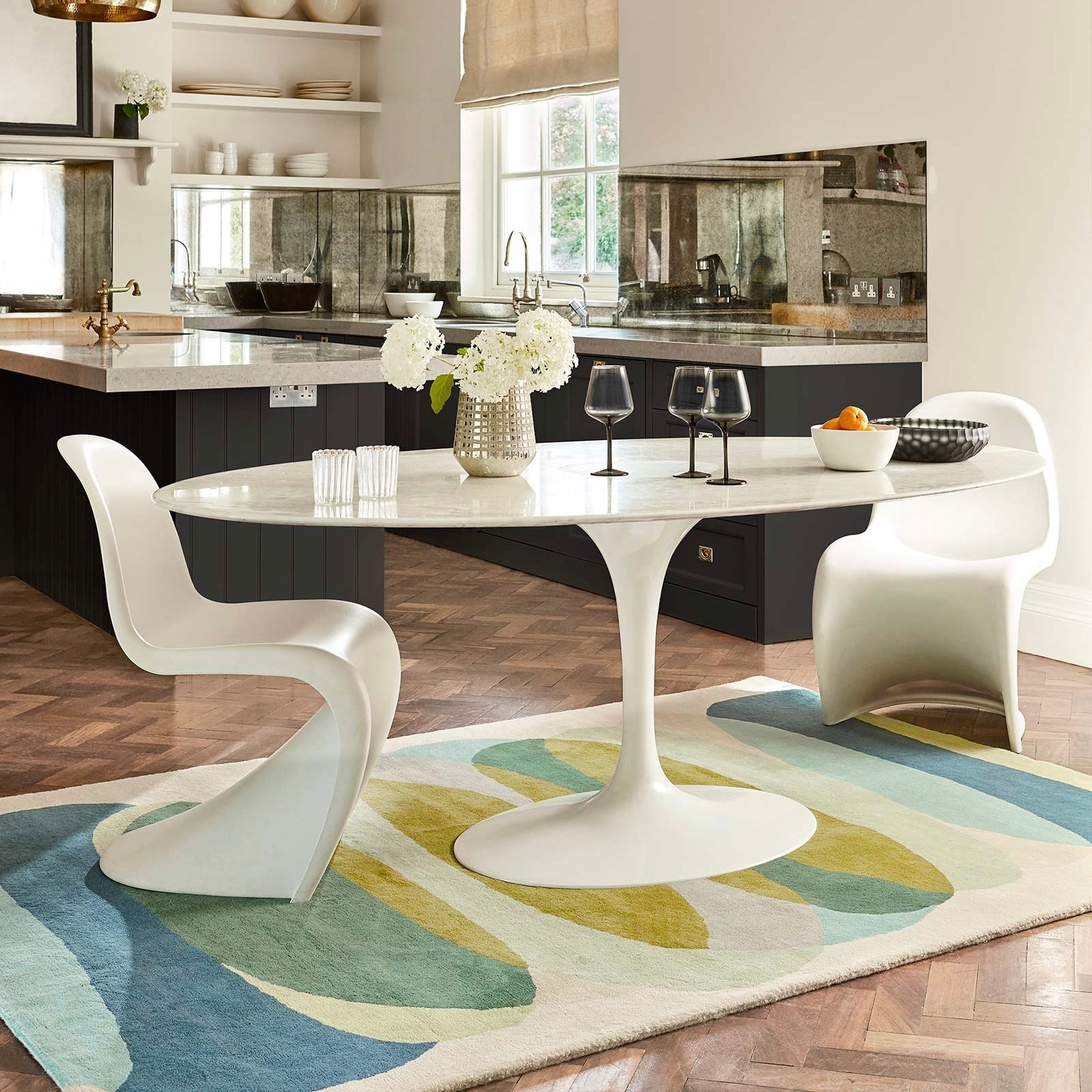 Lagoon Hand Tufted Wool Designer Carpet