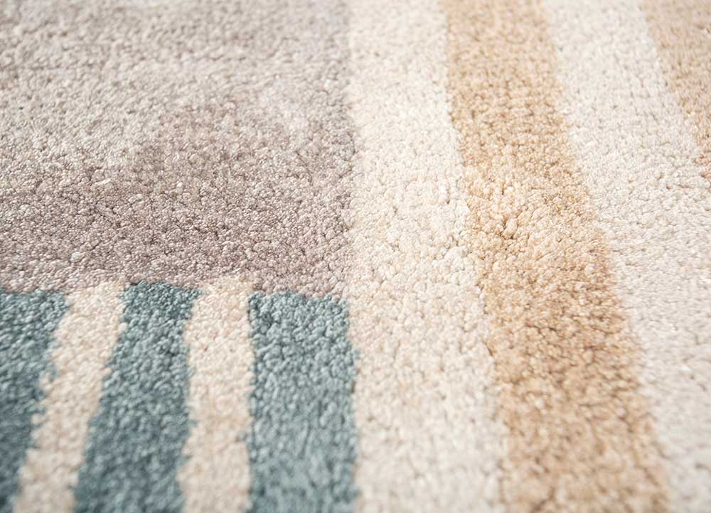 Handwoven Multicolor Luxury Viscose Rug