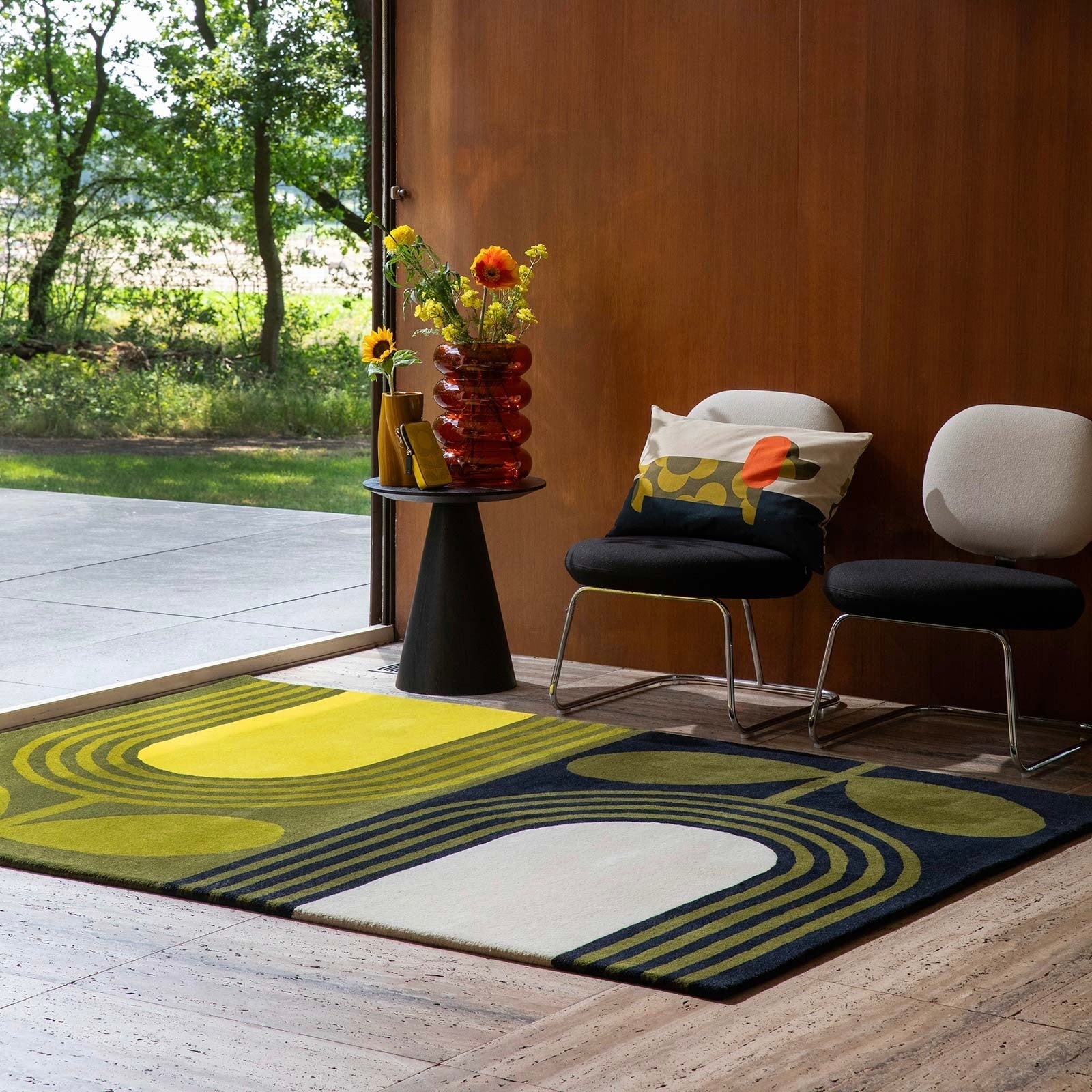 Tulip Hand Tufted Wool Designer Carpet